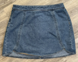 Mini Jean Skirt PacSun Denim Blue Scalloped Edge Women’s Size 28 - £9.28 GBP