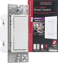 43078 Enbrighten Zigbee Smart Light Switch, Quickfit And, And Eero Pro 6. - £47.92 GBP