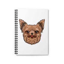 Yorkshire Terrier Spiral Notebook - Ruled Line - £13.43 GBP