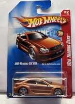 2008 Hot Wheels #98 Web Trading Cars 22/24 AMG-MERCEDES Clk Dtm Brown Variation - £6.95 GBP