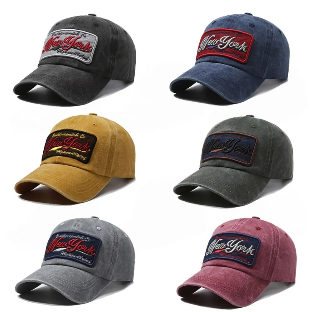 NEW YORK Embroidery Baseball Caps Travel Spring Summer Outdoor Sports Trucker - £12.29 GBP