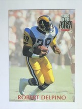 Robert Delpino 1992 Pro Set Power #139 Los Angeles Rams NFL Football Card - £0.77 GBP