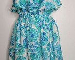 Lilly Pulitzer For Target Dress XS Knee Length Sand Dollar Star Fish Ruffle - $32.99