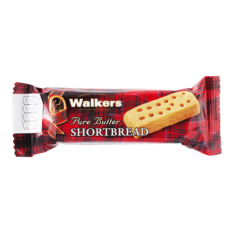 Walkers Butter Finger Shortbread Biscuit 20g.(Pack of 6) - $30.00