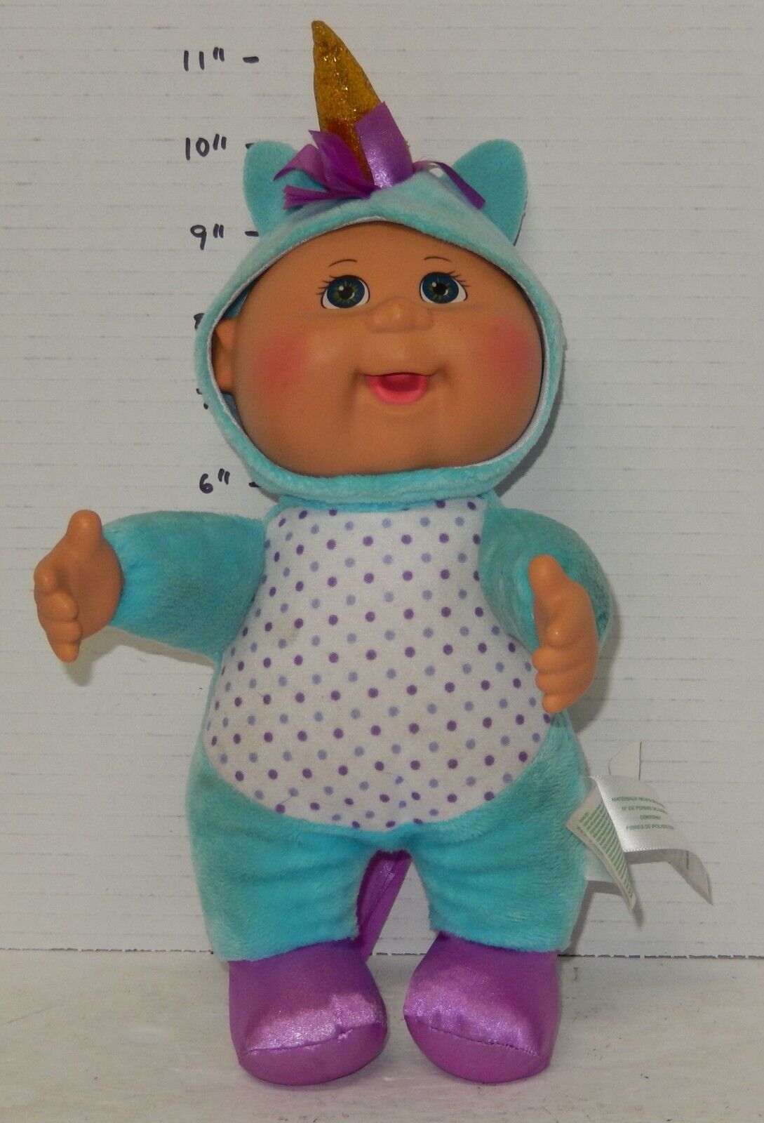 2021 cabbage patch kids pipa unicorn toy doll cpk xavier roberts oaa