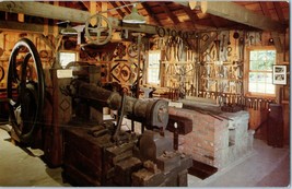 Blacksmith Shop The Shaker Museum Old Chatham New York Postcard - £4.70 GBP