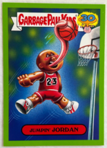 2015 Topps Garbage Pail Kids 30th Anniversary Jumpin&#39; Jordan 7b Green Card Gpk - £220.85 GBP