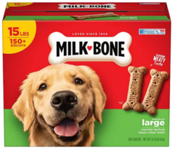 Milk-Bone Original Flavor, Large Crunchy Dog Treat Biscuits, 15 lbs. - $476.29 MXN