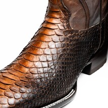 Marco Di Milano Genuine Snake Skin Cowboy Boot Missouri Lisboa image 10