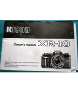Vintage Ricoh Owners Manual For XR-10 Camera - $4.99
