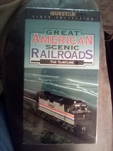 Great American Scenic Railroads The Surfline VHS, 1998) SEALED - £7.10 GBP