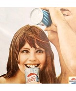 1965 Pepsi Cola Picnic Cooler Beautiful Woman Advertisement Soda Pop HM2Q - €26,12 EUR