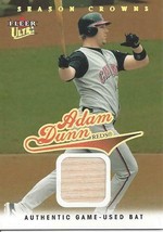 2004 Ultra Season Crowns Game Used Gold Adam Dunn 151 Reds 23/99 - £3.19 GBP