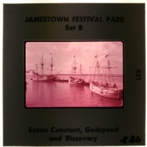 Jamestown Festival Park Slide Set B James Fort Avenue of the Flags Etc Lot of 10 - £5.23 GBP