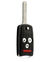 Car Flip Key Fob Keyless Entry Remote fits 2009-2014 Acura TL TSX / 2010-2013 - £13.03 GBP