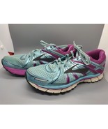Brooks Adrenaline GTS 17 Women&#39;s Size 10.5 Purple Teal Running Shoes Blue - $44.99