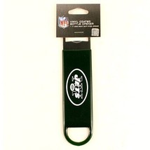 New York Jets Bottle Opener Pro Style Vinyl Coated NFL Official Merch - $7.85