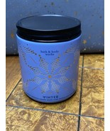 Bath &amp; Body Works BBW 1 Single Wick Candle 7 oz. Glass Jar &amp; Lid WINTER - $12.99