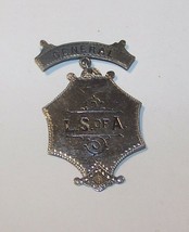 c1900 Antique Ls Of A Longshoremen Of America Convention Badge Medal - £21.46 GBP