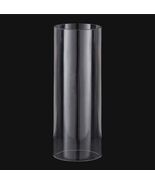 Cylinder Tube Light Lamp Shade 4 1/2 X 7 Glass Candle Holder Wall Sconce... - $28.95