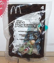 2003 Mcdonalds Happy Meal Toy Kim Possible #4 Action Kim Possible MIP - £7.63 GBP