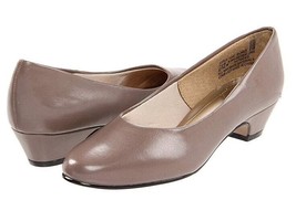 Hush Puppies Soft Style Angel II Putty Womens Ladies USA 9.5 W Pumps Dress Shoe - £14.72 GBP