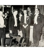 Charles Lindbergh And Prince Of Wales Derby Ball 1935 Aviation Print DWT5A - €26,04 EUR