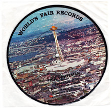 Worlds Fair Records Seattle Space Needle Paul Whiteman 33-1/3 New Sealed - £37.37 GBP