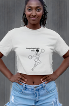 Unapologetically Sexy Womens Cropped Short Sleeve Shirt - $14.99