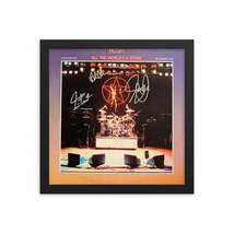 Rush signed All The World&#39;s A Stage album Reprint - £66.86 GBP