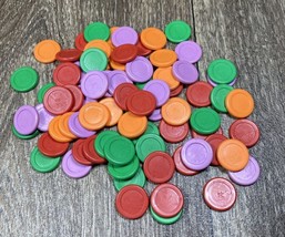 1986 Milton Bradley ROUND FOUR Game Replacement Pieces Chips - £7.98 GBP