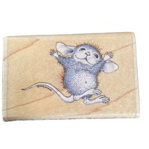 House Mouse Hooray Rubber Stamp Monica 1995 HMER1007 - £22.16 GBP