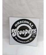 Original Scoopes Waukegan Illinois Promotional Magnet 3&quot; - $21.78