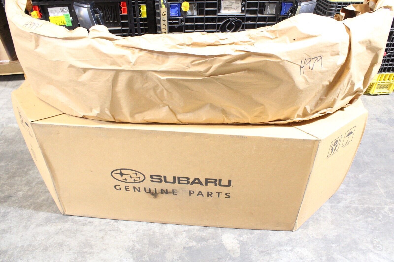 New OEM Bumper Cover Genuine Subaru Legacy Sedan 2010-2014 57704AJ06A Rear - $99.00