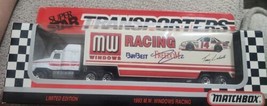 Matchbox 1993 #14 TERRY LABONTE  MW WINDOW  SUPER STAR TRANSPORTER  - £14.05 GBP