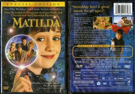 Matilda Dvd Embeth Davidtz Mara Wilson Columbia TRI-STAR Video New Sealed - £5.46 GBP