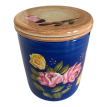 Barnes &amp; Noble Mug – Royal Blue Floral Roses Books – Tea Mug with Infuse... - $21.60
