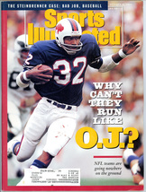 Sports Illustrated 1990 OJ Simpson Roger Clemens - $15.00