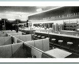 Interno Vista Rushmore Cafe Sioux Falls South Dakota SD Unp B&amp;w Cartolin... - $10.22
