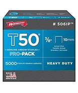 Arrow Fastener 091-506IP 0.375 in. Genuine T50 Staples  Pack of 5000 - £269.03 GBP