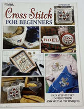 Leisure Arts Cross Stitch For Beginners Cross Stitch Pattern Book - £4.72 GBP