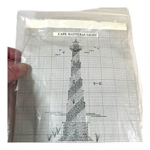 Vintage Nancy Designs Cape Hatteras Lighthouse Counted Cross Stitch Kit ... - $28.04