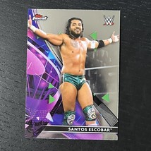 2021 Topps Finest WWE Santos Escobar Base #95 - £1.54 GBP