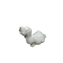 1983  Howling Hound Bisque Porcelain Dog Japan Made For Hallmark Little Gallery - £20.57 GBP