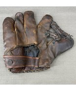 Vtg 1940s Gold Smith Claude Passeau Horsehide Leather Baseball Glove Mit... - €31,78 EUR