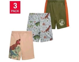 Three (3) Pack ~ UNIVERSAL JURASSIC WORLD  ~ Size 6 ~ Boys&#39; Fleece Shorts - €25,68 EUR