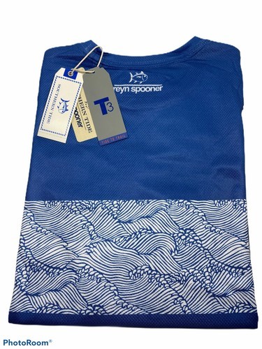 Southern Tide Men’s S/S Reyn Spooner Performance T-Shirt. Blue.Sz.M.MSRP$48.00 Item image 9