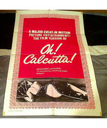 Original 1972 Motion Picture One-Sheet &quot;Oh Calcutta!&quot; Avante-Garde Sex C... - $15.00