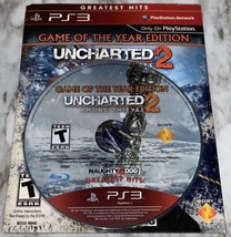 Uncharted 2 Among Thieves GOTY Ed. Flatpack PS3 Game &amp; Sleeve Tested - £5.49 GBP