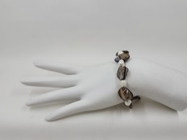 Lucien Piccard Mother of Pearl and Freshwater Pearl Stretch Bracelet - $9.95